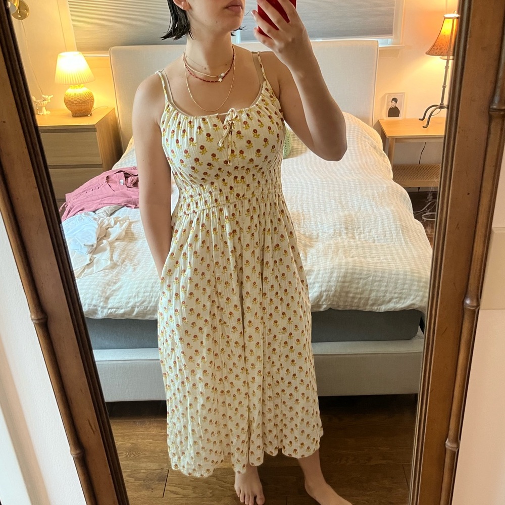 Madewell Floral Maxi Dress